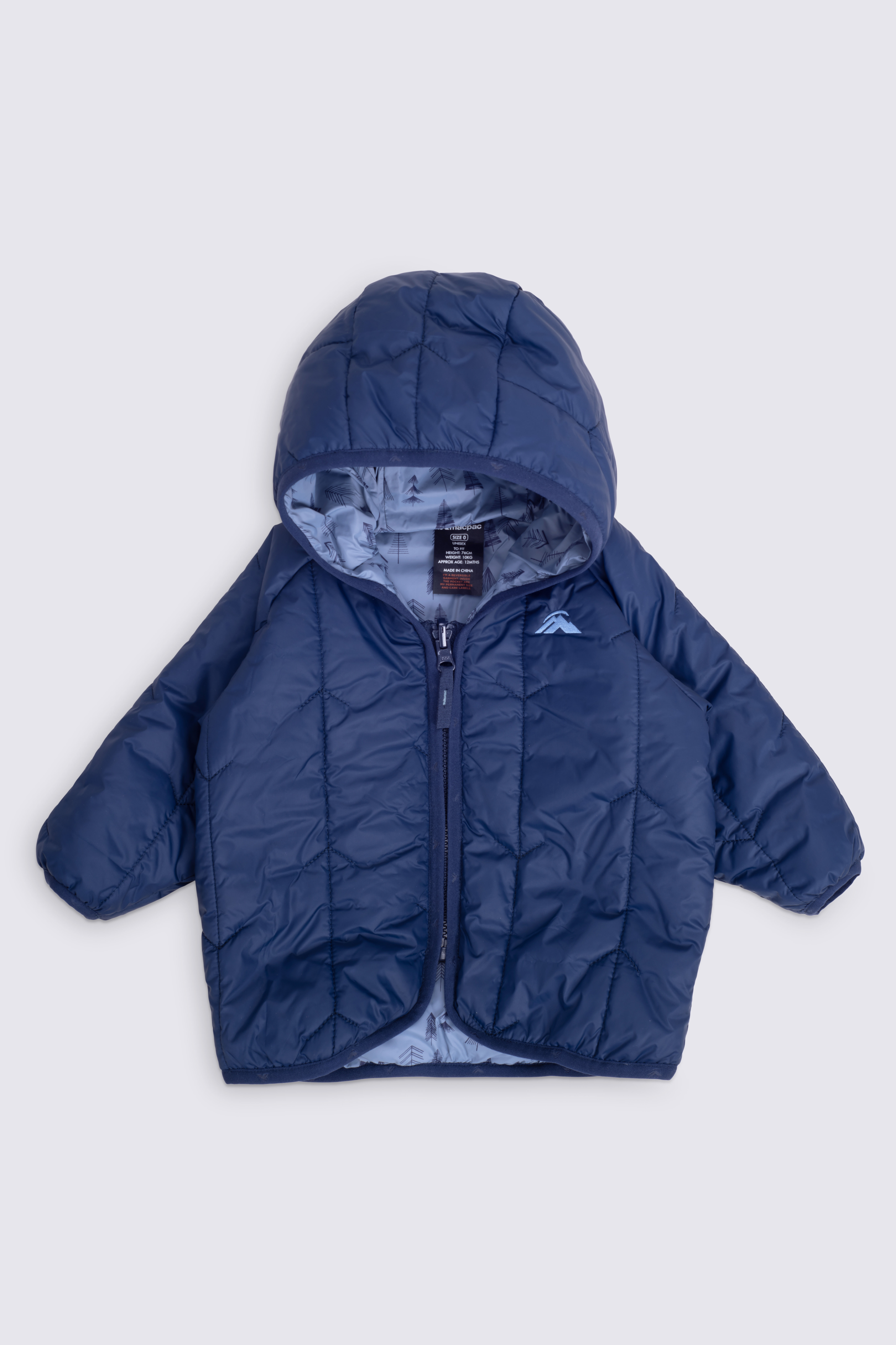 Macpac Baby Pulsar Hooded Insulated Jacket Macpac