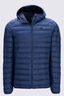 Macpac Men's Uber Light Hooded Down Jacket, Insignia Blue/Baritone Blue, hi-res