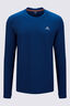 Macpac Men's brrr&deg; Long-Sleeve T-Shirt, Navy Peony, hi-res