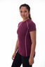 Macpac Women's Geothermal Short Sleeve Top, Amaranth, hi-res