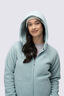 Macpac Women&rsquo;s Skyline Hoodie, Grey Mist Marle, hi-res