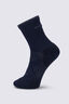 Macpac Kids' Merino Blend Crew Sock, Navy, hi-res