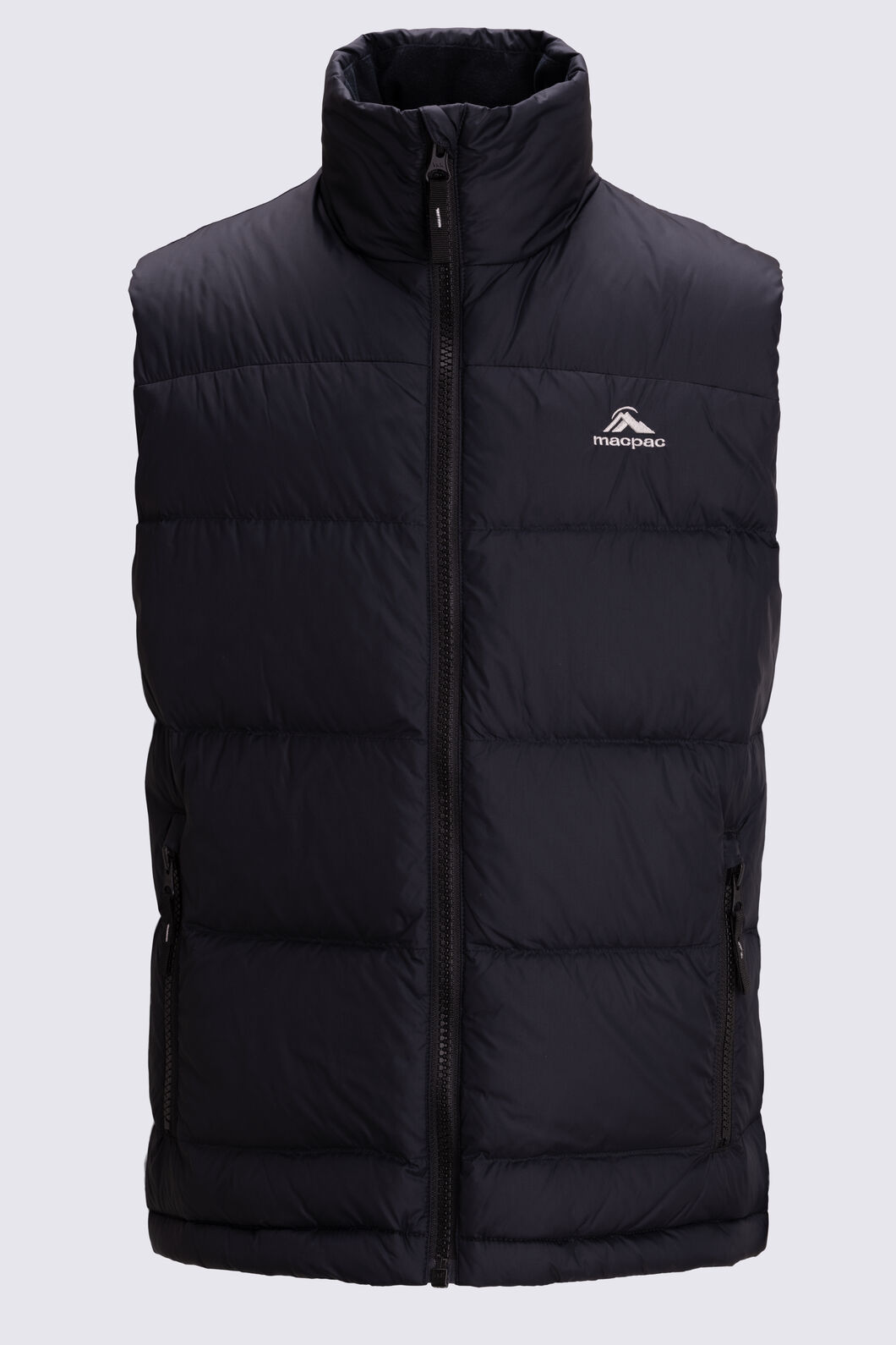 Macpac Kids' Halo Down Vest, Black, hi-res