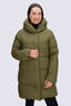 Macpac Women's Shoreline Down Coat, Winter Moss, hi-res