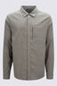 Macpac Men&rsquo;s Vale Long-Sleeve Shirt, Four Leaf Clover, hi-res