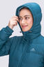 Macpac Women's Halo Hooded Down Jacket ♺, Mediterranea, hi-res