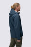 Macpac Men&rsquo;s Overcast Rain Jacket, Midnight Navy/ Dark Cheddar, hi-res