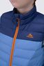 Macpac Kids' Uber Light Down Vest ♺, Medieval Blue, hi-res