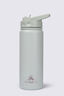 Macpac Insulated Wide Mouth Bottle with Straw Lid &mdash; 530ml, Sage Green, hi-res