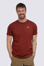 Macpac Men's Olympus Fairtrade Organic Cotton Short Sleeve T-Shirt, Fired Brick, hi-res