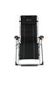 Macpac Premium Reclining Lounger, Black, hi-res