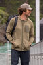 Macpac Men's Wayfarer Hooded Jacket, Dusky Green, hi-res