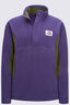 Macpac Men's Heritage Fleece Pullover, Loganberry/Winter Moss, hi-res