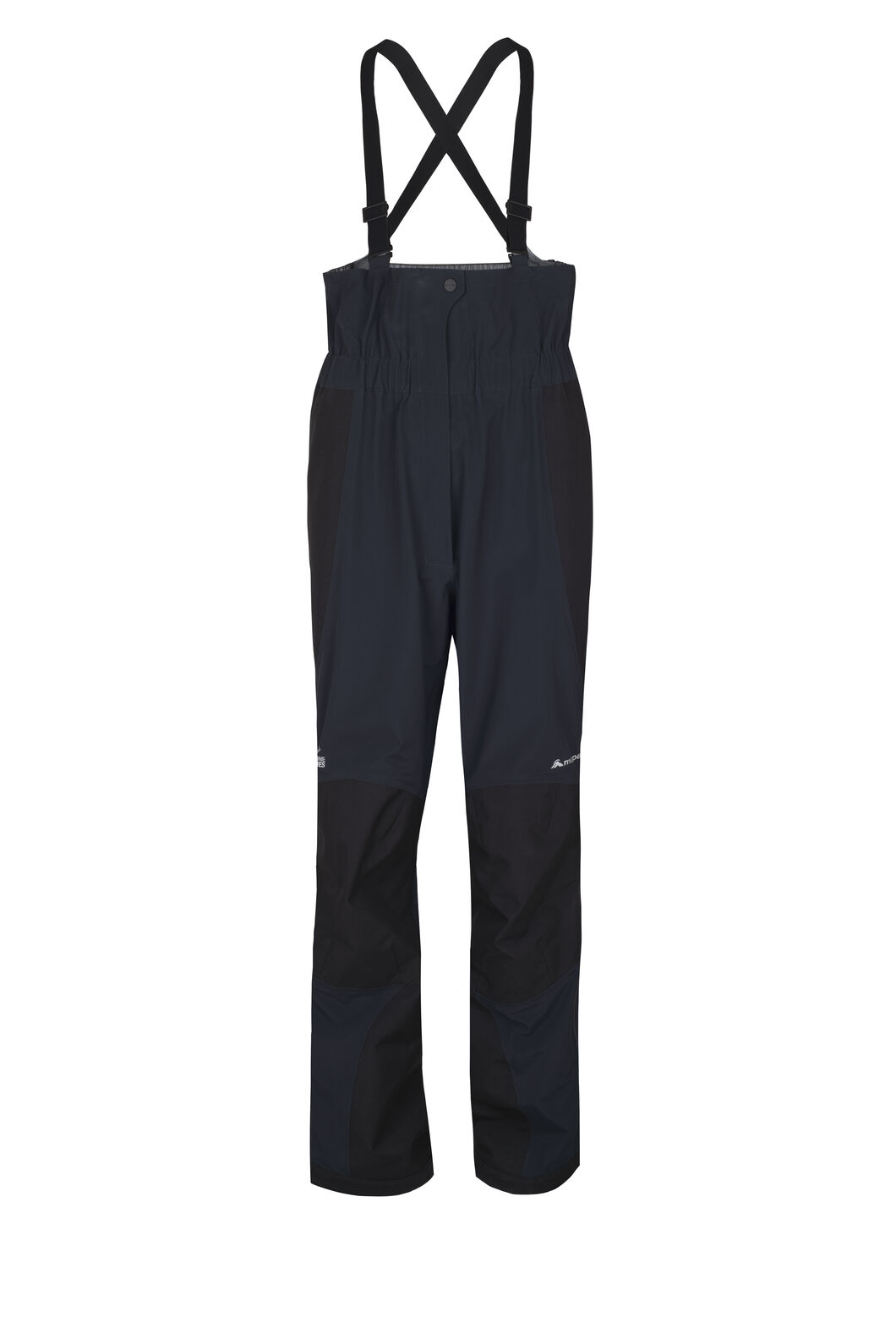 Macpac Women's Barrier Bib Rain Pants, Black, hi-res