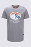 Macpac Men&rsquo;s Wilderness Equipment T-Shirt, Grey Marle, hi-res