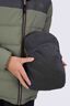 Macpac Kids' Halo Down Vest, Black/Bering Sea, hi-res