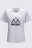 Macpac Women's Vintage Boxy T-Shirt, Light Grey Marle, hi-res