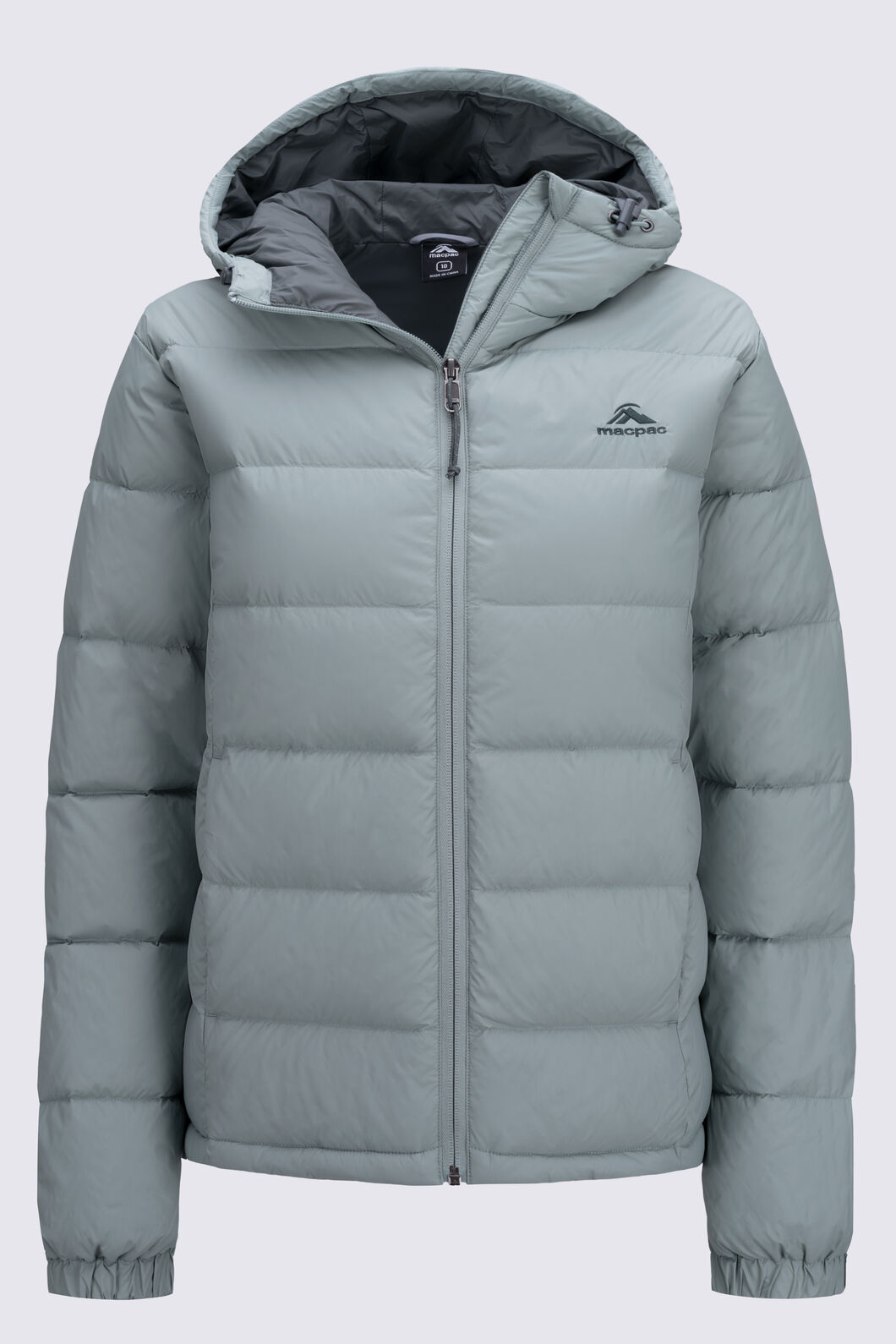Macpac Women's Halo Hooded Down Jacket ♺, Chinois Green, hi-res