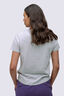 Macpac Women's Wilderness Equipment Fairtrade Organic Cotton Short Sleeve T-Shirt, Light Grey Marle, hi-res