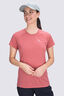 Macpac Women's Eyre T-Shirt, Dusty Cedar, hi-res