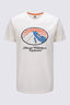 Macpac Men&rsquo;s Wilderness Equipment T-Shirt, Tofu, hi-res