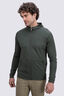 Macpac Men's Craigieburn Hooded Merino Blend Jacket, Kombu Green, hi-res