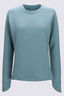 Macpac Women's Capsule Crew, Mineral Blue, hi-res