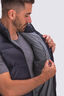 Macpac Men's Sundowner Down Vest, Black, hi-res