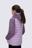 Macpac Kids' Uber Light Hooded Down Jacket, Grapeade/Fair Orchid, hi-res