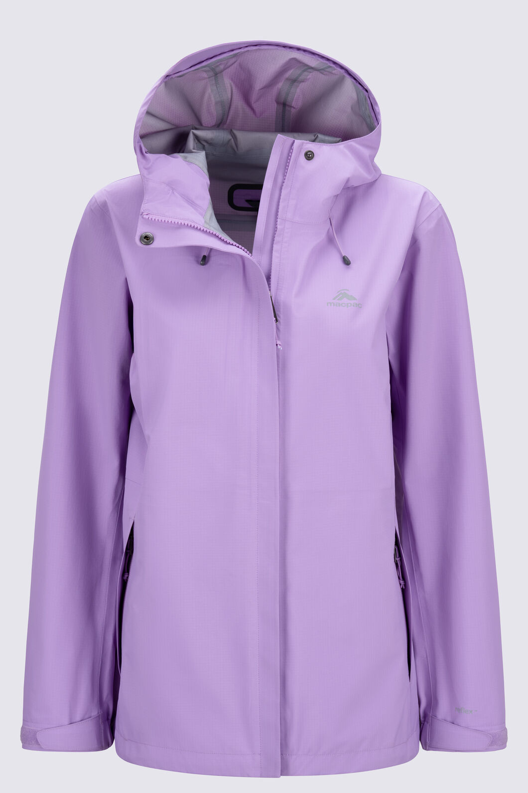 Macpac Women's Tempest Rain Jacket, African Violet, hi-res