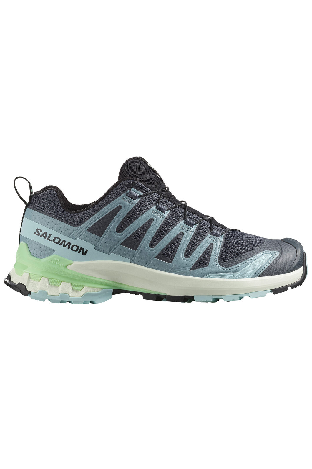 Salomon Women's XA PRO 3D V9 Running Shoes, Turbulence/IcedAqua/PatinaGree, hi-res