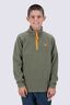 Macpac Kids' Ruru Fleece Pullover, Four Leaf Clover, hi-res