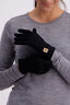 Macpac Merino Knit Glove, Black, hi-res