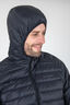 Macpac Men's Uber Light Hooded Down Jacket, Black, hi-res