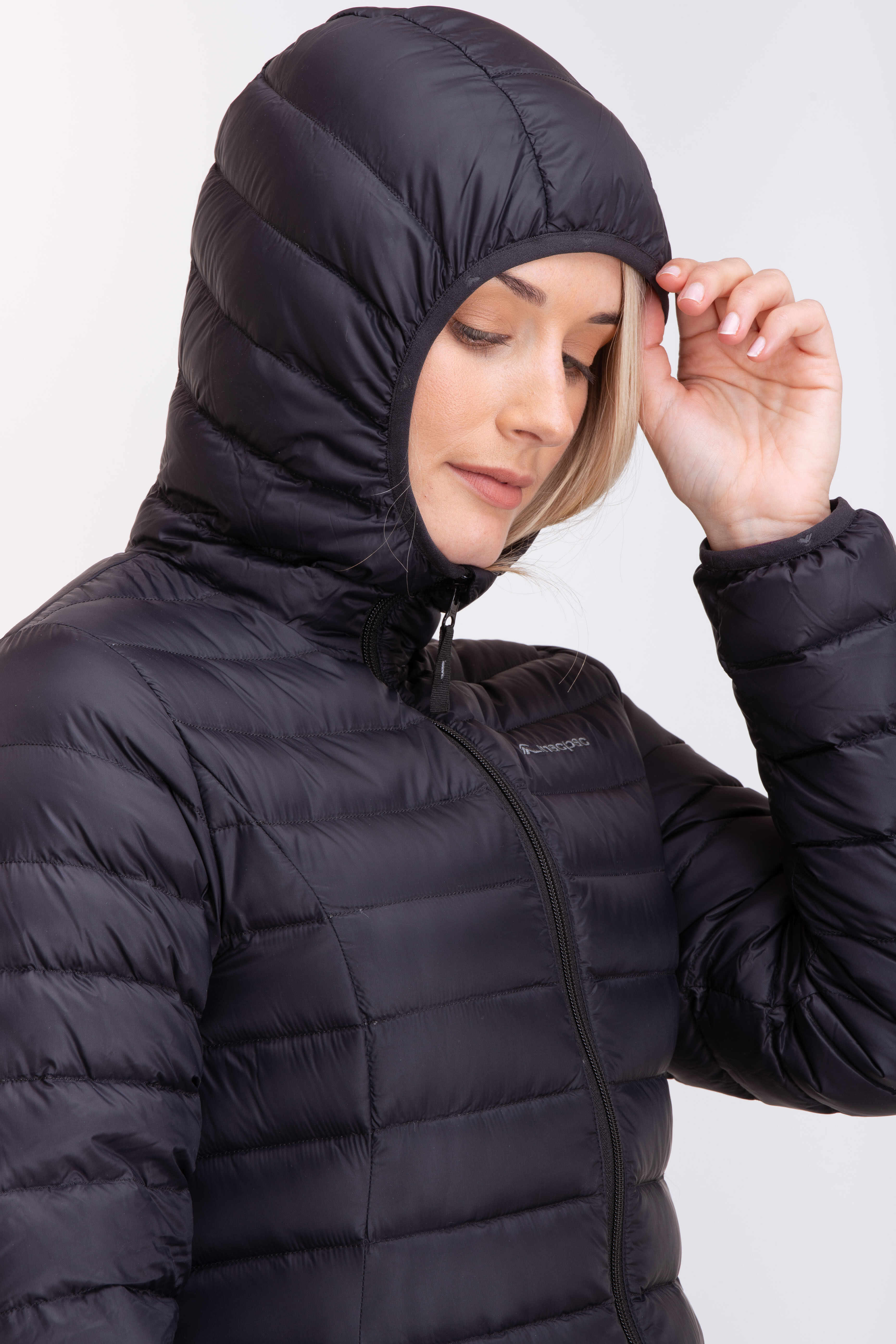 Uber Light Hooded Down Coat — Women's 