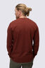 Macpac Men's Heritage Badge Fairtrade Organic Cotton Long Sleeve T-Shirt, Fired Brick, hi-res