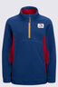 Macpac Kids' Heritage Fleece Pullover, Estate Blue/Emboldened, hi-res