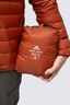 Macpac Men's Uber Light Hooded Down Jacket ♺, Picante, hi-res