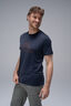 Macpac Men&rsquo;s Logo Merino 180 T-Shirt, India Ink, hi-res