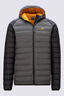 Macpac Men's Uber Light Hooded Down Jacket ♺, Smoked Pearl/Asphalt, hi-res