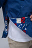 Macpac Men&rsquo;s Heritage Fleece-Lined Windbreaker, Navy Peony, hi-res