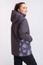 Macpac Women's Lyford Snow Jacket, Nine Iron/Wisteria Print, hi-res