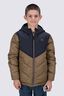 Macpac Kids&rsquo; Starfall Jacket, Kangaroo/Four Leaf Clover, hi-res