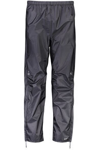Macpac Hightail Pertex® Rain Pants — Men's, Black, hi-res