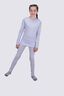 Macpac Kids' 220 Merino Long Johns, Xenon Blue, hi-res