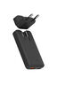 Xtorm 65W Fast Travel Charger + Cable + Essentials Bag, Black, hi-res
