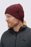 Macpac Cable Knit Merino Blend Beanie, Truffle, hi-res