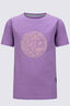 Macpac Kids&rsquo; Natural Journey T-Shirt, African Violet, hi-res