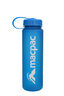 Macpac Soft Touch Water Bottle — 600ml, Blue, hi-res