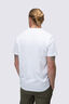 Macpac Men's Vintage Fairtrade Organic Cotton Short Sleeve T-Shirt, White, hi-res